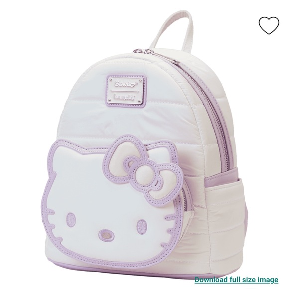 Loungefly Sanrio Exclusive Hello Kitty Quilted Texture Set main image 5